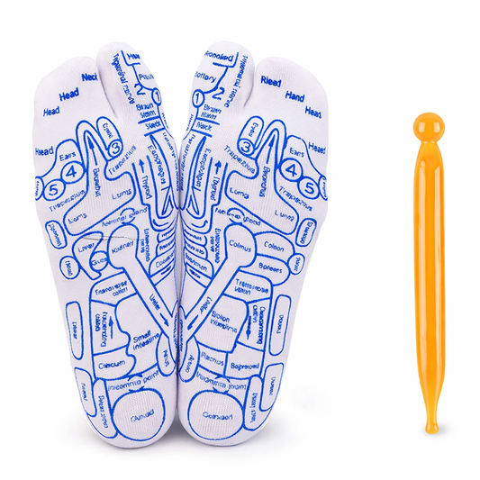 Calcetín de Reflexología y Masaje Relajante para Pies